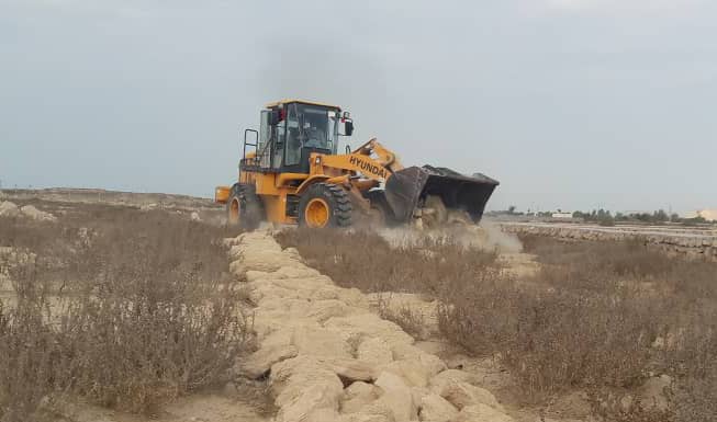 رفع تصرف 19.4هزار مترمربع  اراضی خالصه دولتی به ارزش 19.4میلیارد ریال در روستای کردوا قشم