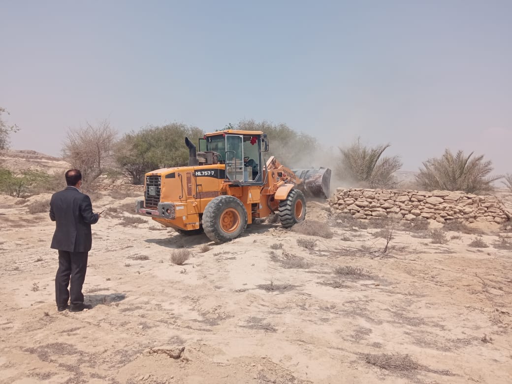 رفع تصرف 36.4هزارمترمربع اراضی خالصه دولتی به ارزش 182.2میلیارد ریال در روستای نقاشه قشم 
