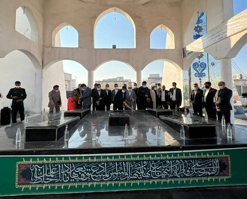 بازدید مشاور رییس جمهور از پروژه های عمرانی و اقتصادی قشم