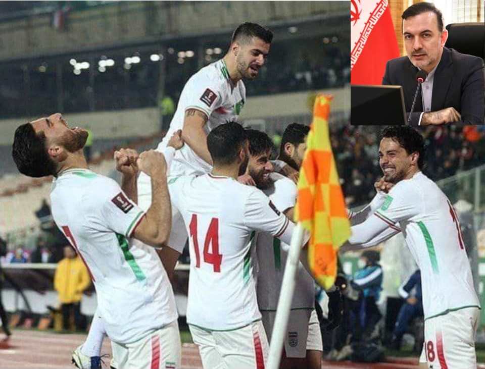 پیام تبریک سرپرست سازمان منطقه آزاد قشم به مناسبت صعود تیم ملی فوتبال ایران به جام جهانی 2022 قطر
