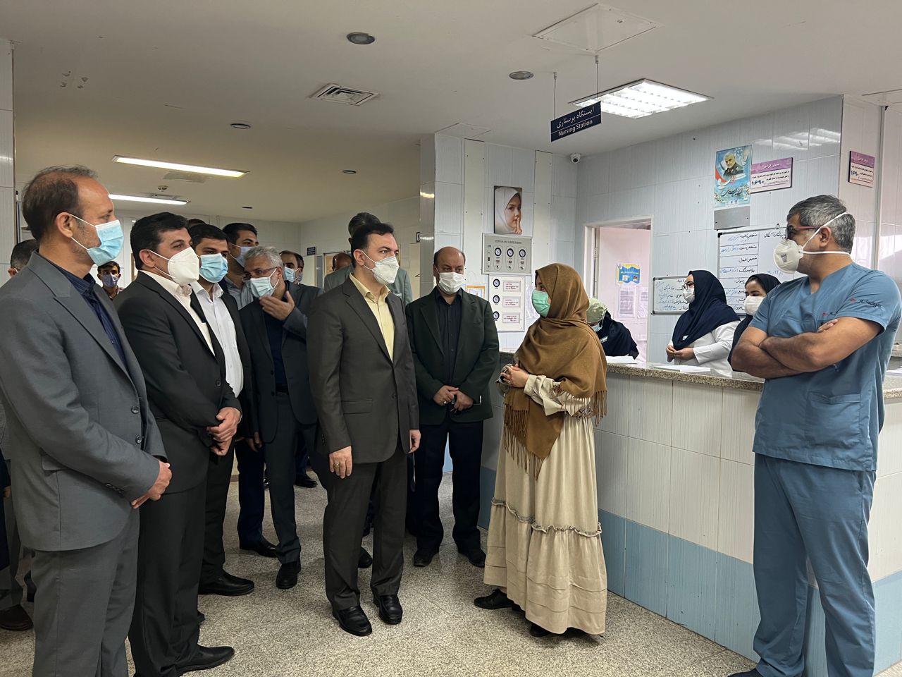 سازمان منطقه آزاد قشم با تمام توان پشتیبان کادر درمان است