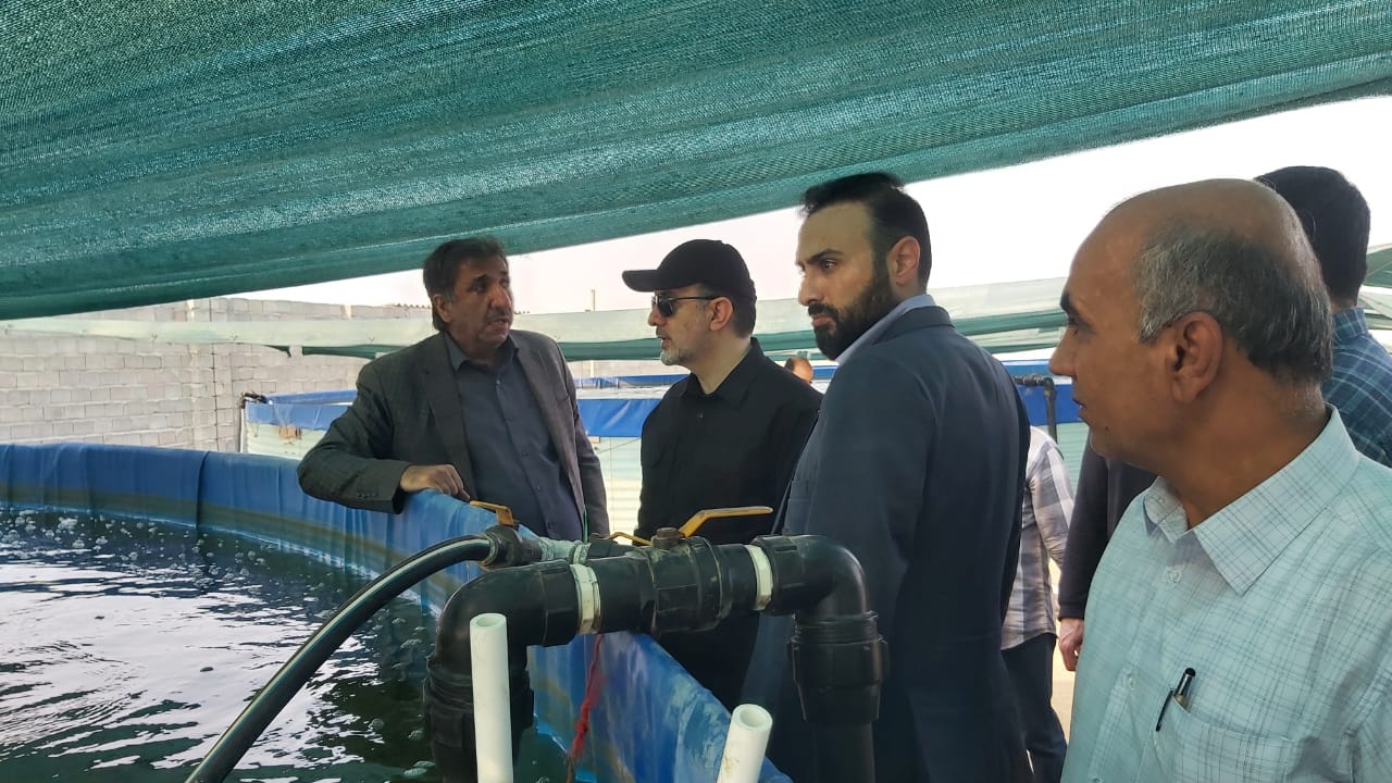 بهره برداری از شرکت پرورش میگو فوق متراکم کیان یزدان آغاز شد
