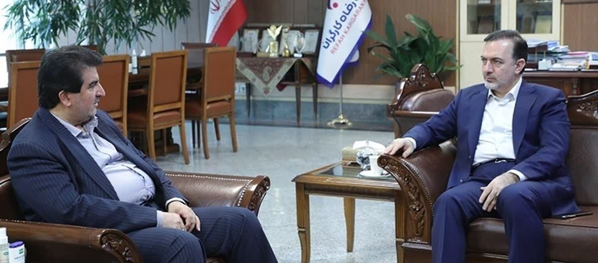 افزایش همکاری‌های منطقه آزاد قشم و بانک رفاه کارگران 
