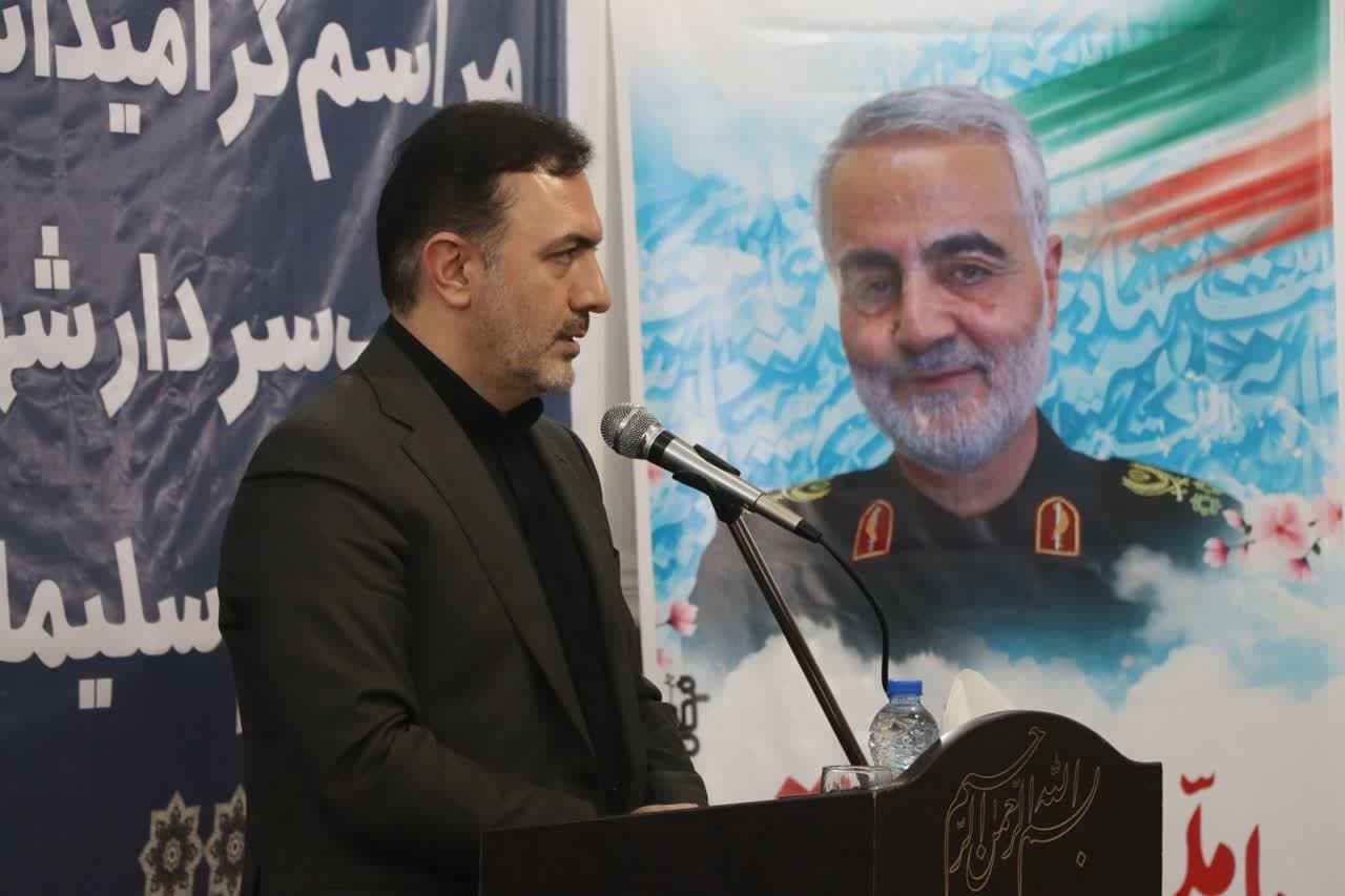 شهادت حاج قاسم سلیمانی دنیا را تغییر داد/ امنیت کشور از برکت خون شهداست