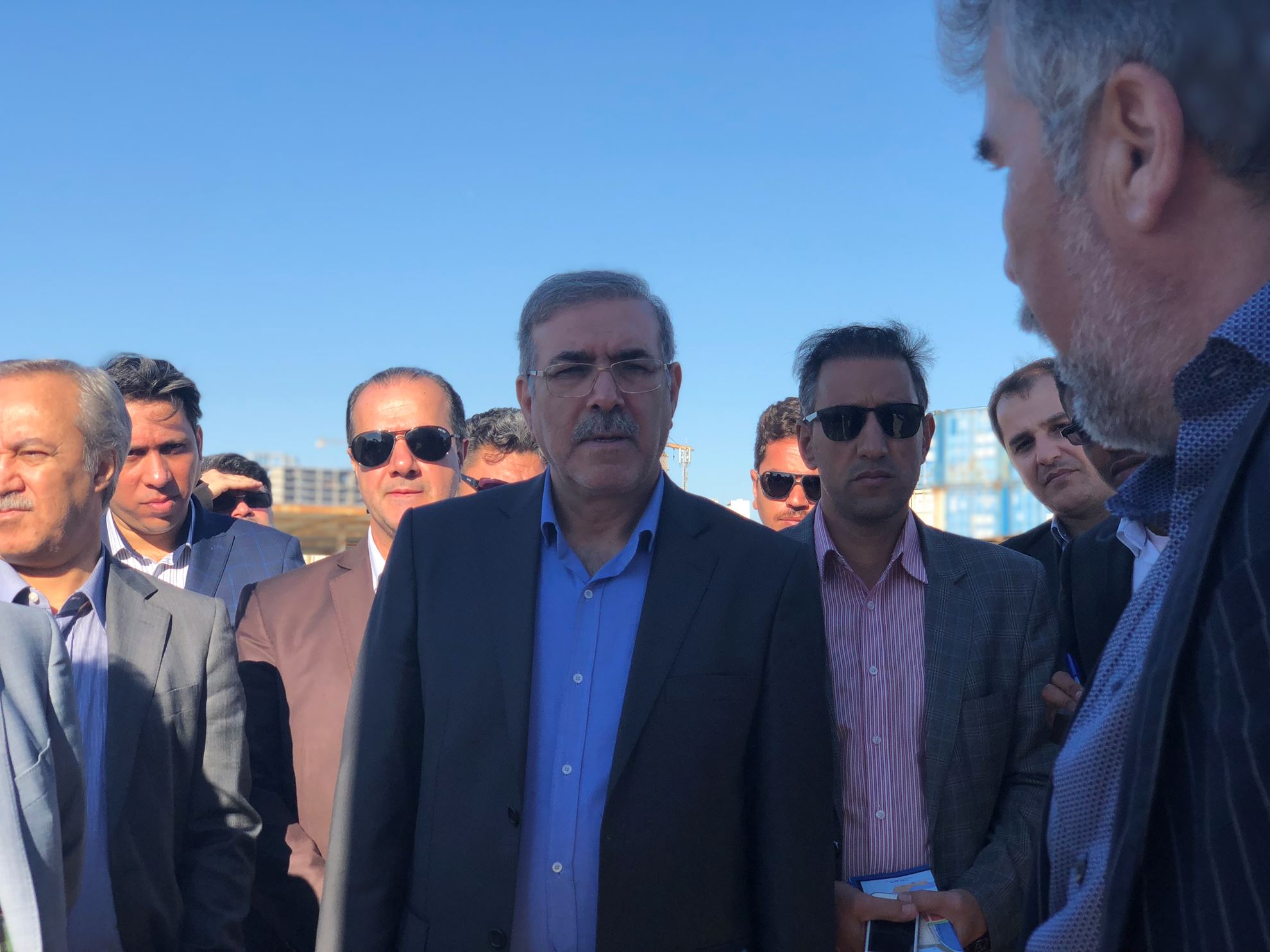 بازدید مشاور رئیس جمهور از طرح توسعه اسکله بهمن قشم 